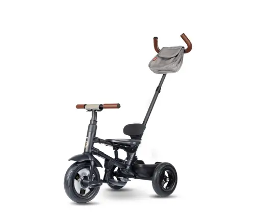 Qplay Rowerek Trójkołowy Rito Deluxe Rubber Grey