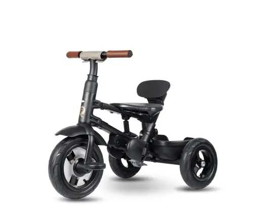 Qplay Rowerek Trójkołowy Rito Deluxe Rubber Grey