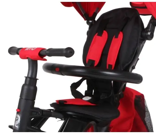 Bērnu trīsritenis Qplay Rito Plus Red