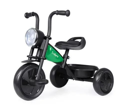 Bērnu trīsritenis Qplay Triduro Green
