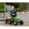 Rolly Toys 012190 Traktor Rolly Kid John Deere z przyczepą