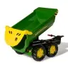 Rolly Toys 122165 Przyczepa Rolly Halfpipe półwywrotka John Deere 2-osie