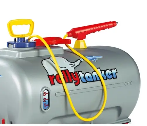Rolly Toys 122776 Cysterna Rolly Tanker z pompą i sikawką Szara  1-oś