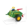 Rolly Toys 122868 Cysterna Rolly Vacumax z pompą i sikawka Zielona 1-oś