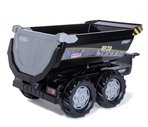 Rolly Toys 123230 Przyczepa Rolly-Halfpipe Półwywrotka Krampe, 2-osie