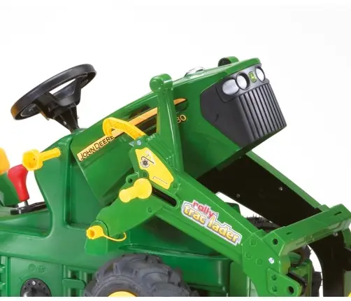 Rolly Toys 710126 Traktor Rolly Farmtrac John Deere z łyżką i pompowanymi kołami