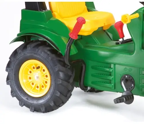 Rolly Toys 710126 Traktor Rolly Farmtrac John Deere z łyżką i pompowanymi kołami