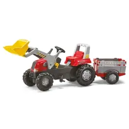 Rolly Toys 811397 Traktor Rolly Junior RT z przyczepą i łyżka Czerwony Rolly Toys 811397 Traktor Rolly Junior RT z przyczepą i łyżka Czerwony