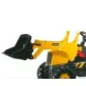 Rolly Toys 812004 Traktor Rolly Junior JCB z łyżką i przyczepą