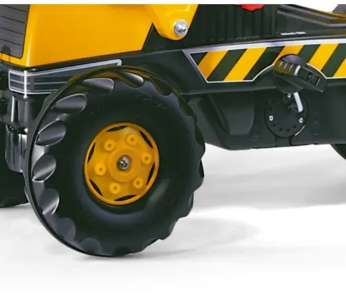 Rolly Toys 812004 Traktor Rolly Junior JCB z łyżką i przyczepą