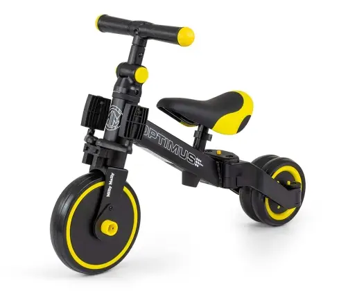 Rowerek 3w1 Optimus Black