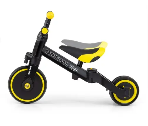 Rowerek 3w1 Optimus Black