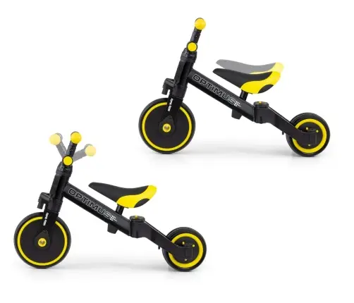 Rowerek 3w1 Optimus Black