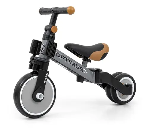 Rowerek 3w1 Optimus Grey