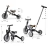 Rowerek 4w1 Optimus Plus Grey Rowerek 4w1 Optimus Plus Grey