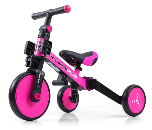 Rowerek 4w1 Optimus Plus Pink