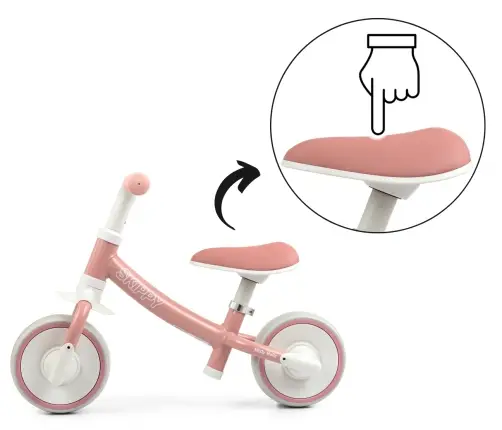 Rowerek Biegowy Skippy Pink