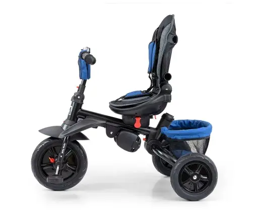 Детский трехколесный велосипед Milly Mally Stanley Rubber Navy-Black Детский трехколесный велосипед Milly Mally Stanley Rubber Navy-Black