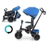 Детский трехколесный велосипед Milly Mally Stanley Rubber Navy-Black Детский трехколесный велосипед Milly Mally Stanley Rubber Navy-Black