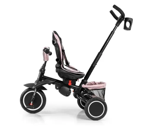 Детский трехколесный велосипед Milly Mally Stanley Rubber New Pink Детский трехколесный велосипед Milly Mally Stanley Rubber New Pink