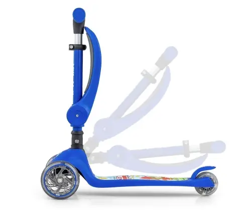 Skrejritenis Milly Mally Fuzzy Blue