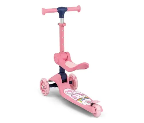 Skrejritenis Milly Mally Fuzzy Pink