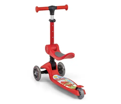 Skrejritenis Milly Mally Fuzzy Red