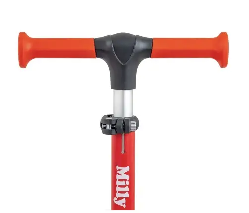 Skrejritenis Milly Mally Fuzzy Red