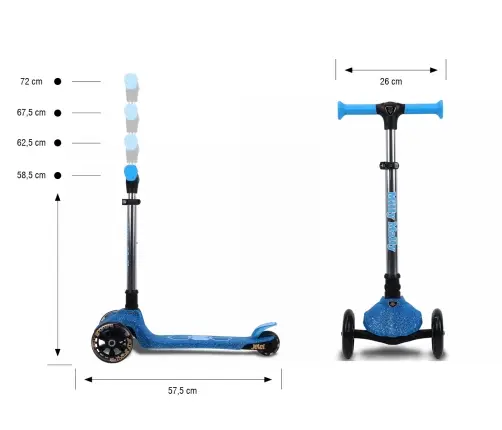 Skrejritenis Milly Mally Jelly Blue Skrejritenis Milly Mally Jelly Blue