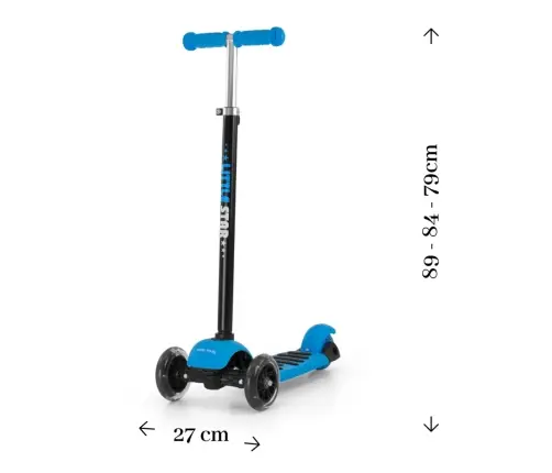 Skrejritenis Milly Mally Little Star Blue