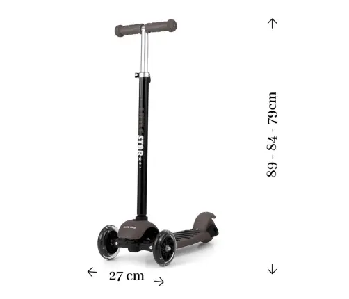 Skrejritenis Milly Mally Little Star Orange