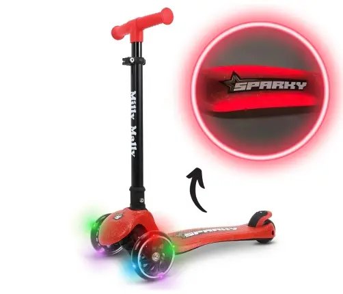 Самокат Milly Mally Sparky Red