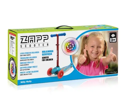 Skrejritenis Milly Mally Zapp Grey