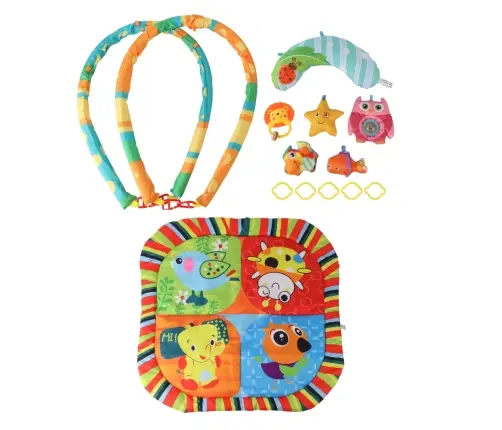 TinyMini JL624-1D Mata edukacyjna Kolorowe Zwierzątka