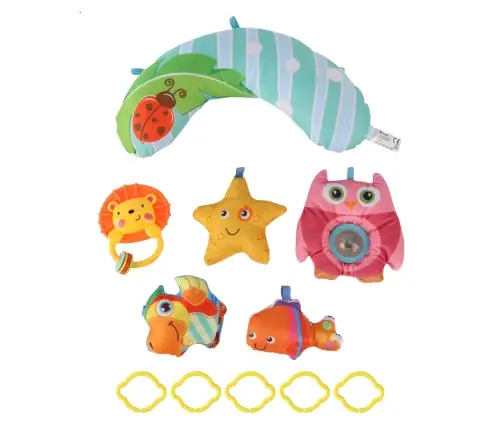 TinyMini JL624-1D Mata edukacyjna Kolorowe Zwierzątka