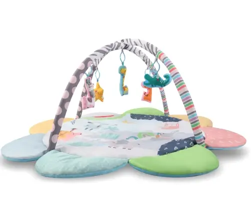 TinyMini JL639-2A Mata edukacyjna 2w1 Kwiat Zoo