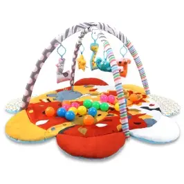 TinyMini JL639-2B Mata edukacyjna 2w1 Kwiat Safari