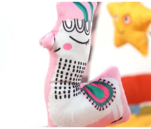 TinyMini JL639-2B Mata edukacyjna 2w1 Kwiat Safari