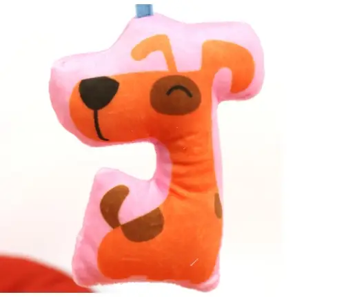 TinyMini JL639-2B Mata edukacyjna 2w1 Kwiat Safari