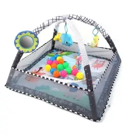 TinyMini JL652-1A Mata edukacyjna 2w1 Kojec z Piłeczkami