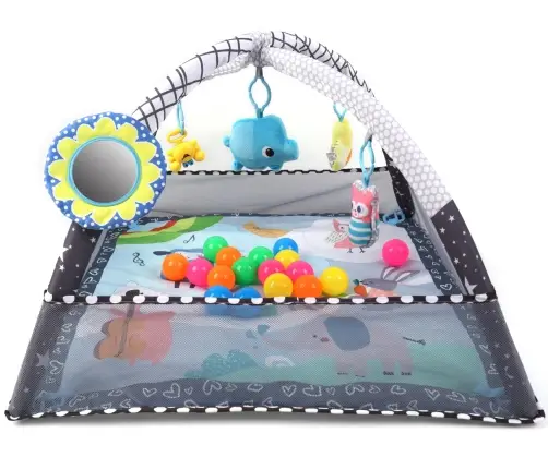 TinyMini JL652-1A Mata edukacyjna 2w1 Kojec z Piłeczkami