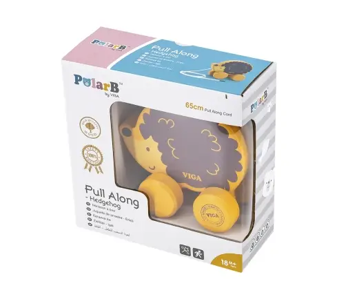 Viga 44003 PolarB Pull Along - Hedgehog