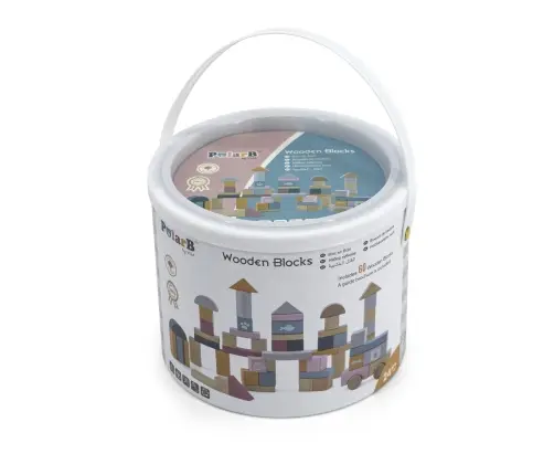 Viga 44010 PolarB Wooden Blocks - 60pcs