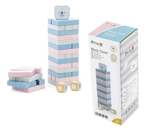Viga 44011 PolarB Block Tower Game