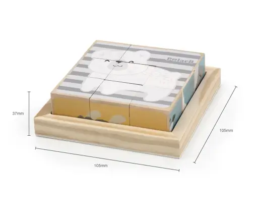 Viga 44024 PolarB Puzzle kostki 9 elementów