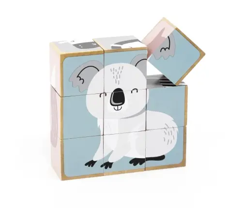 Viga 44024 PolarB Puzzle kostki 9 elementów