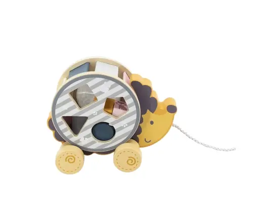 Viga 44025 PolarB Jeż Jerzy 2w1 sorter do ciagnięcia