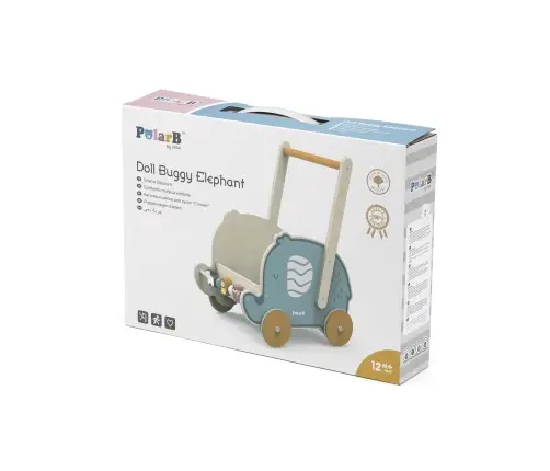 Viga 44031 PolarB 2w1 Pchacz - wózeczek Słonik