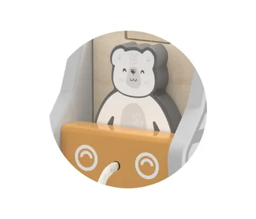 Viga 44041 PolarB Autko 2w1 do ciągnięcia i sorter