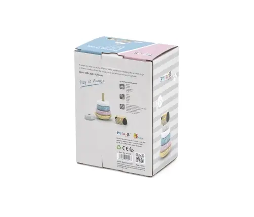 Viga 44042 PolarB Piramidka edukacyjna Piesek